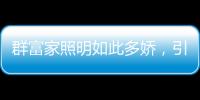 群富家照明如此多娇	，引无数英雄竞折腰