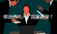 哪些药纳入了国家医保
？用它随时查→