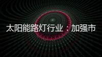 太阳能路灯行业	
：加强市场管控 提升产品和服务